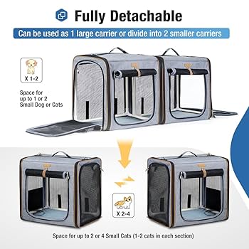 Kelly ペットカート C210 Amazon.com : Lekereise 2-in-1 Cat Travel Carrier with Litter
